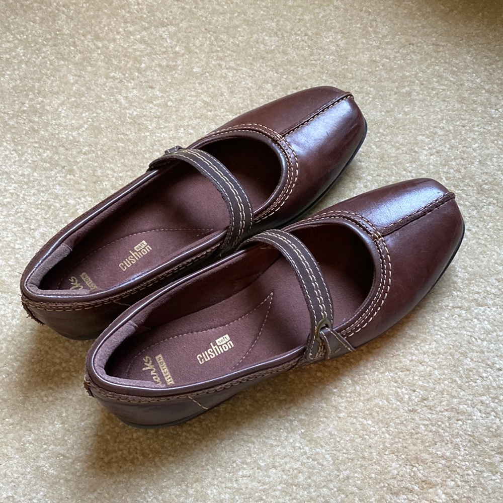 Clarks Leather Mary Jane